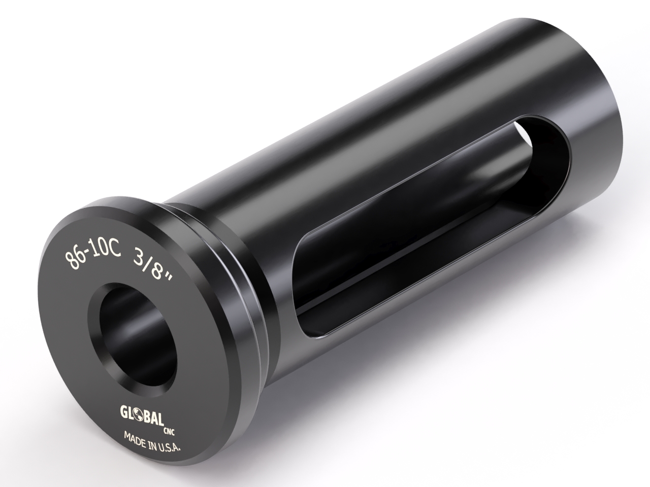 Picture of CNC 86-10C 10.00mm Global CNC Bushing Type C Outside Dia 3/4" Inside Dia 10.00mm Length Under Head 2